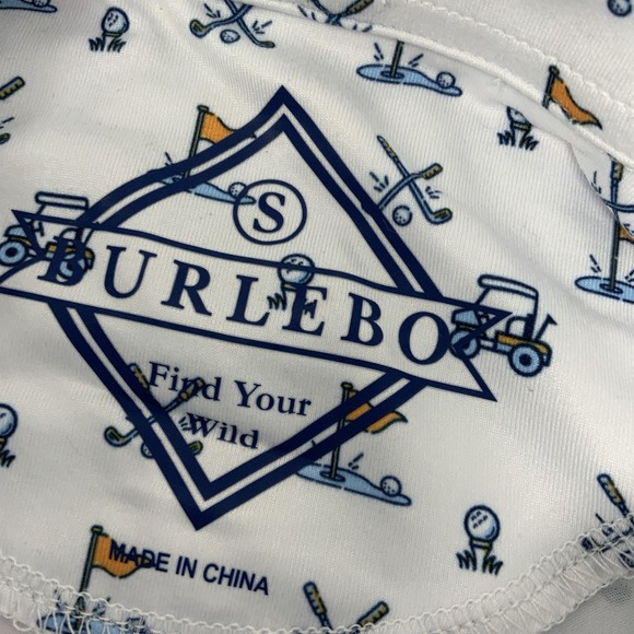 Lot Of 2 Burlebo Shirt Mens Small Golf Polo Hunting Fishing Wildlife Golf Cart - Picture 11 of 13